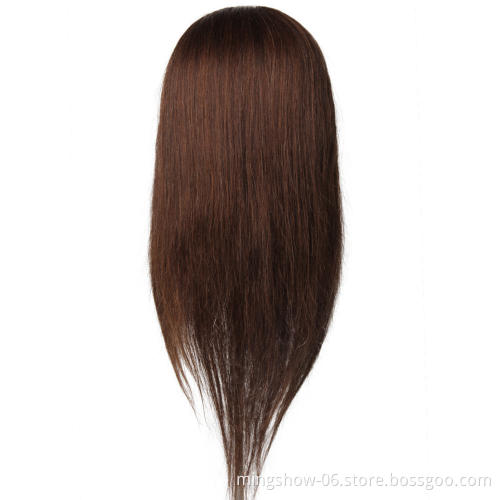 Free shipping 100% real hair female mannequin head human hair